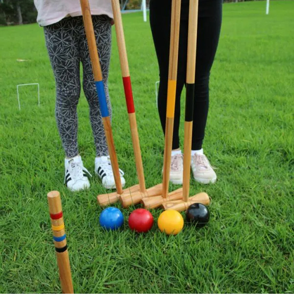 Wooden Croquet Yard Game Hire in Cairns from Rent Some Fun